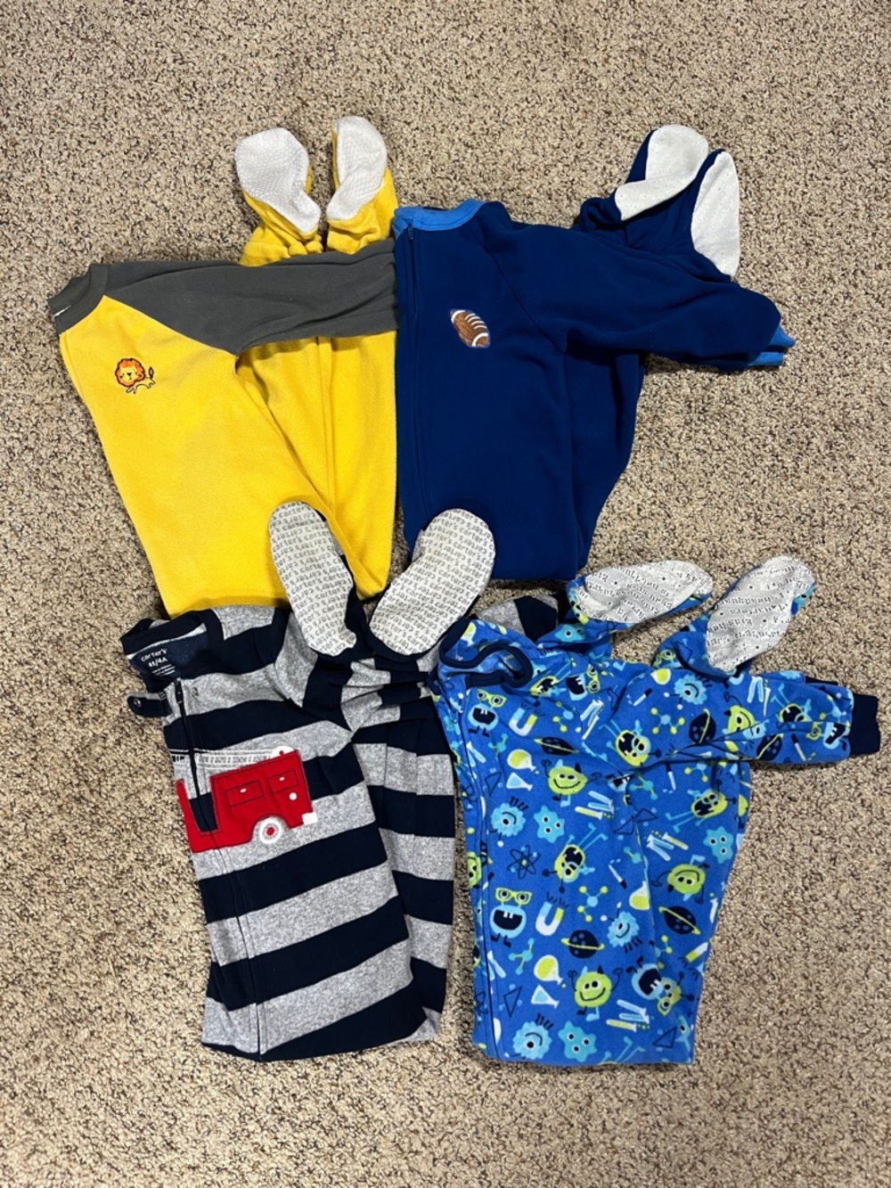 Kids Fleece Sleepers